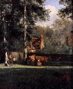 Adriaen van de Velde The Farm oil painting reproduction